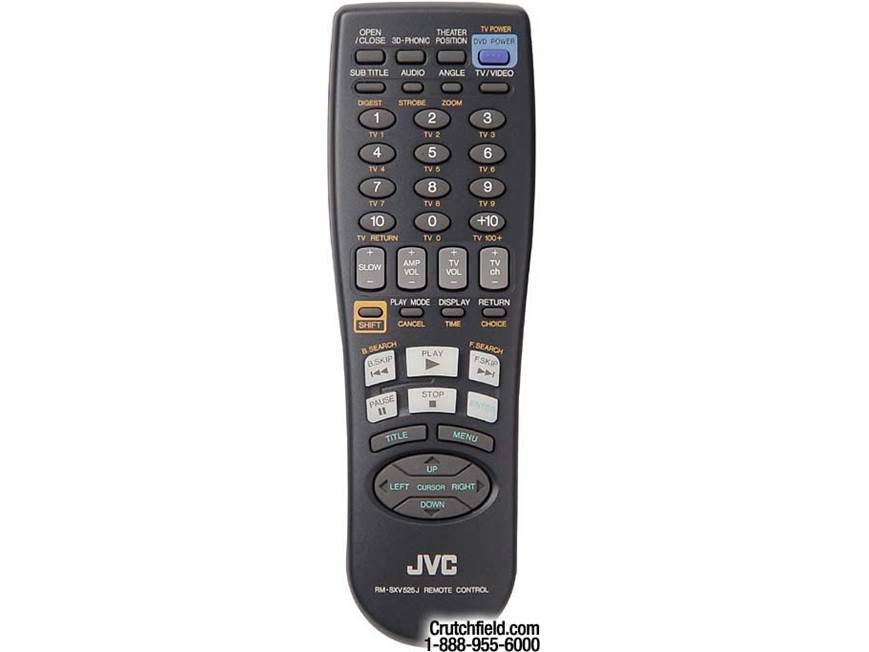 JVC XV-523/525BK (Black) DVD/CD player (Black) at Crutchfield