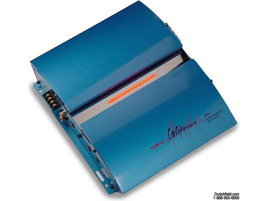 Profile California 200sx 60W x 2 Car Amplifier at Crutchfield