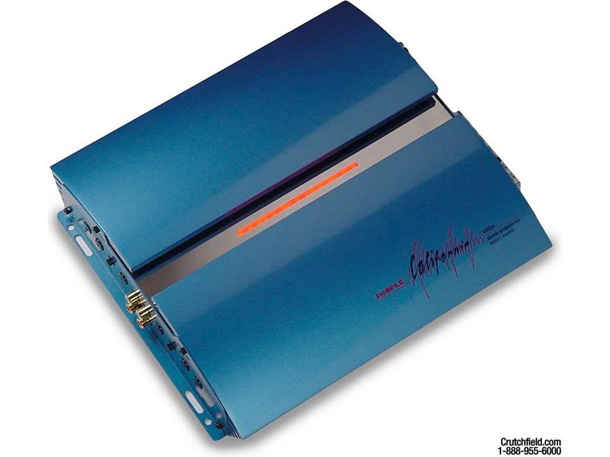 Profile California 440sx 50W x 4 Car Amplifier at Crutchfield