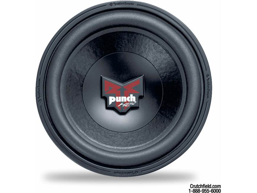 Rockford Fosgate Punch DVC HE2 Subwoofers at Crutchfield