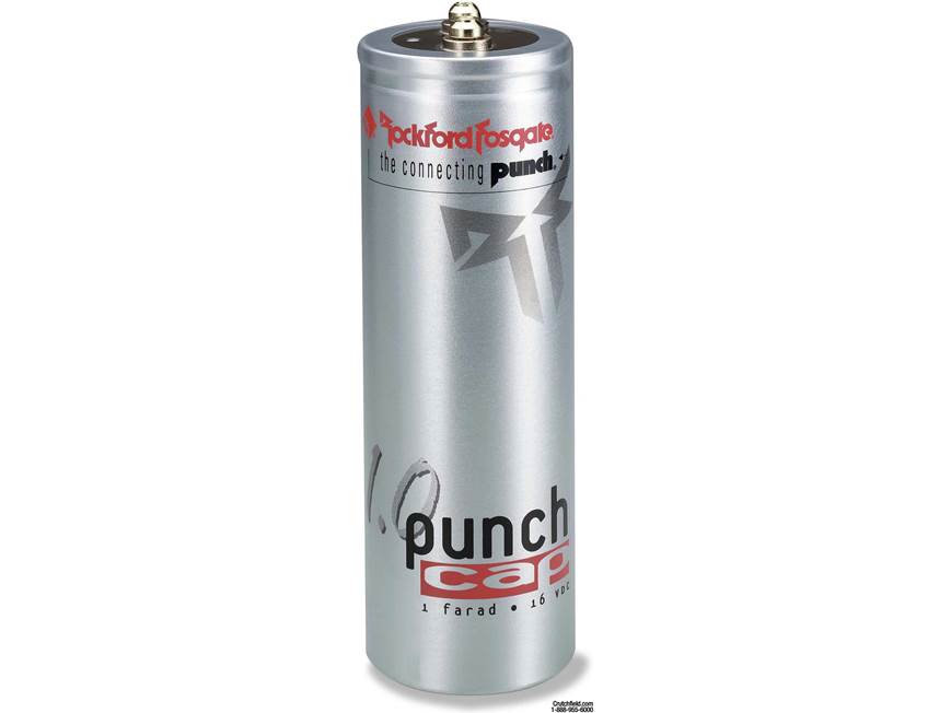 Rockford Fosgate CP7400 (1-Farad) 1-Farad 16V Punch Capacitor (1
