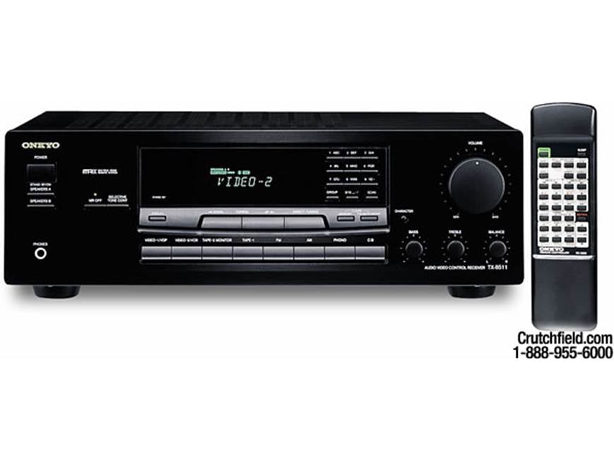 Onkyo TX-8511 Stereo receiver at Crutchfield