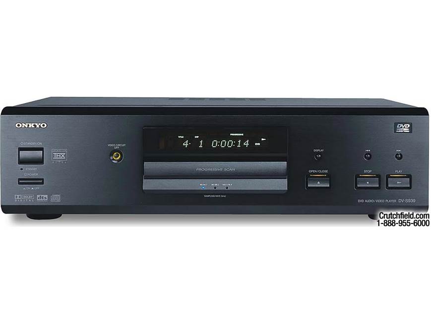 Onkyo DV-S939 Reference DVD/CD/DVD-Audio player with progressive