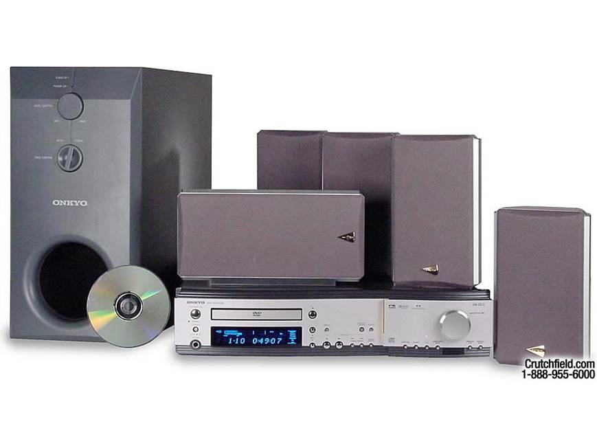 Onkyo LSV-900 EnvisionTheater DVD home theater system at Crutchfield