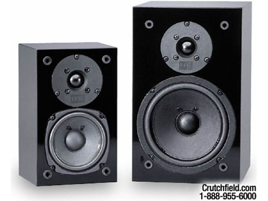 NHT SuperZero (high-gloss black) Performance Series bookshelf