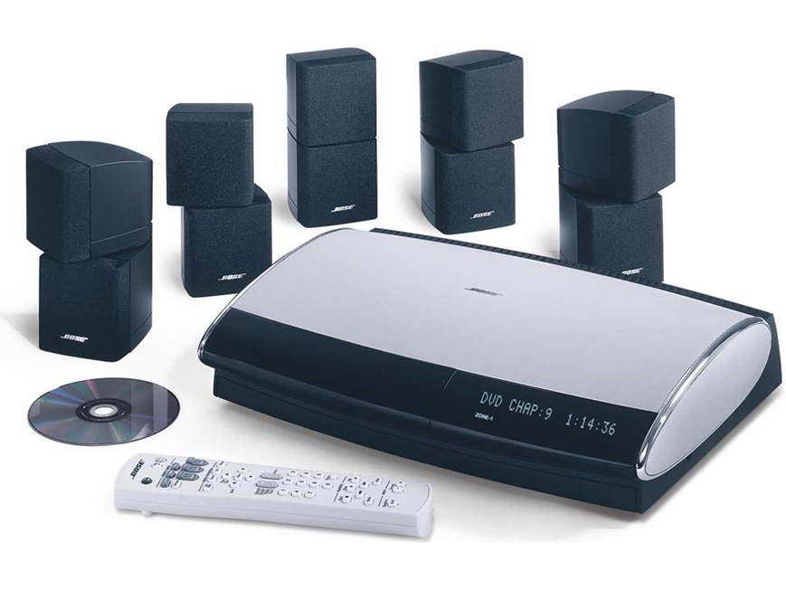 Bose® Lifestyle® 28 (White) DVD home theater system (White) at