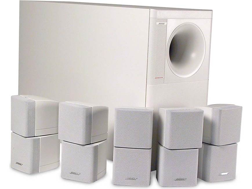 Bose® Acoustimass® 10 Series II (White) Home theater speaker