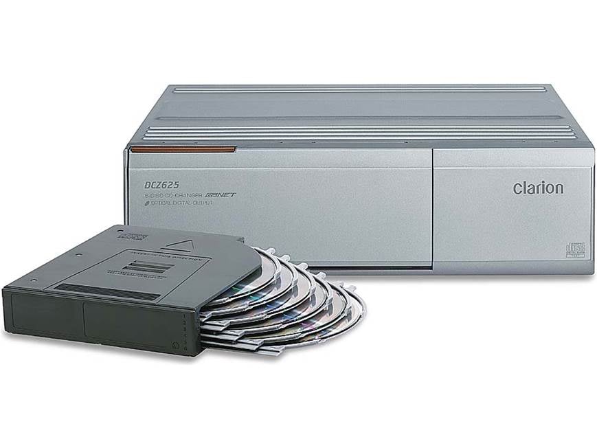 Clarion DCZ625 6-disc CD Changer at Crutchfield