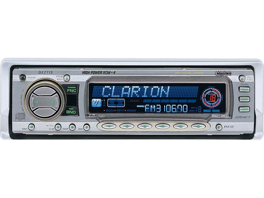 Clarion ProAudio DXZ715 CD Receiver with CD Changer Controls at Clarion ProAudio DXZ715 CD Receiver with CD Changer Controls at