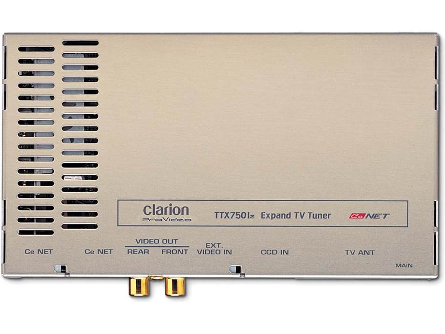 Clarion TTX7501z TV Tuner Module with CeNet Control at Crutchfield