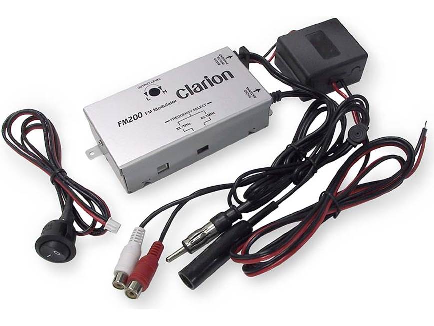 Clarion FM200S FM Modulator Package at Crutchfield