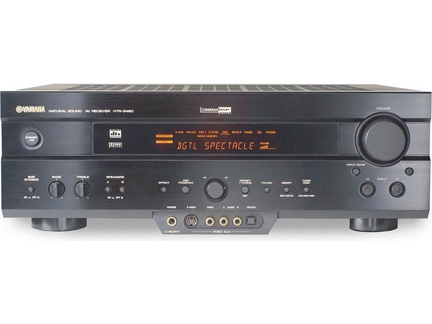 Yamaha HTR-5460 A/V receiver with Dolby Digital and DTS at Crutchfield
