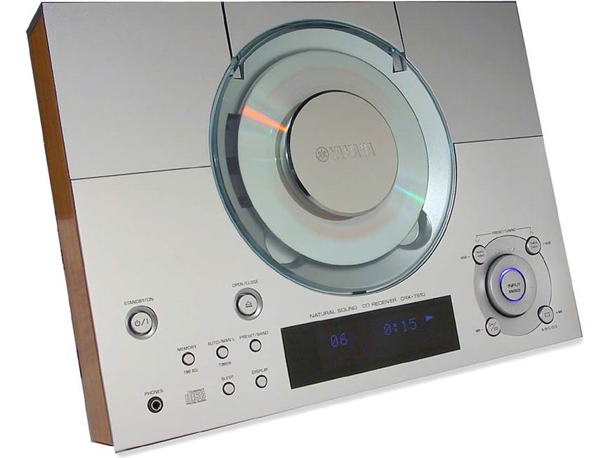 Yamaha TSX-10 Desktop CD music system at Crutchfield