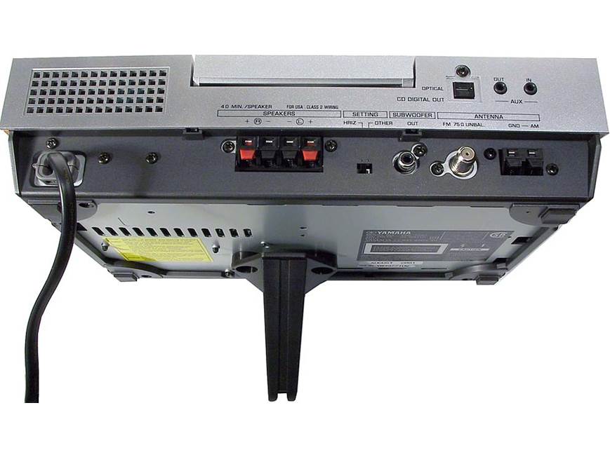 Yamaha TSX-10 Desktop CD music system at Crutchfield