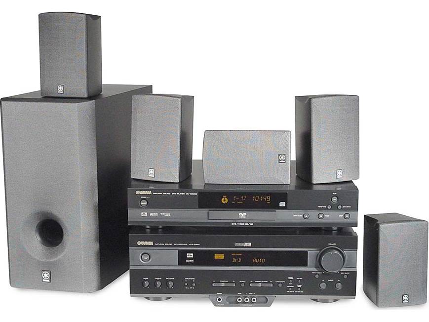 Yamaha YHT-24 DVD home theater system at Crutchfield