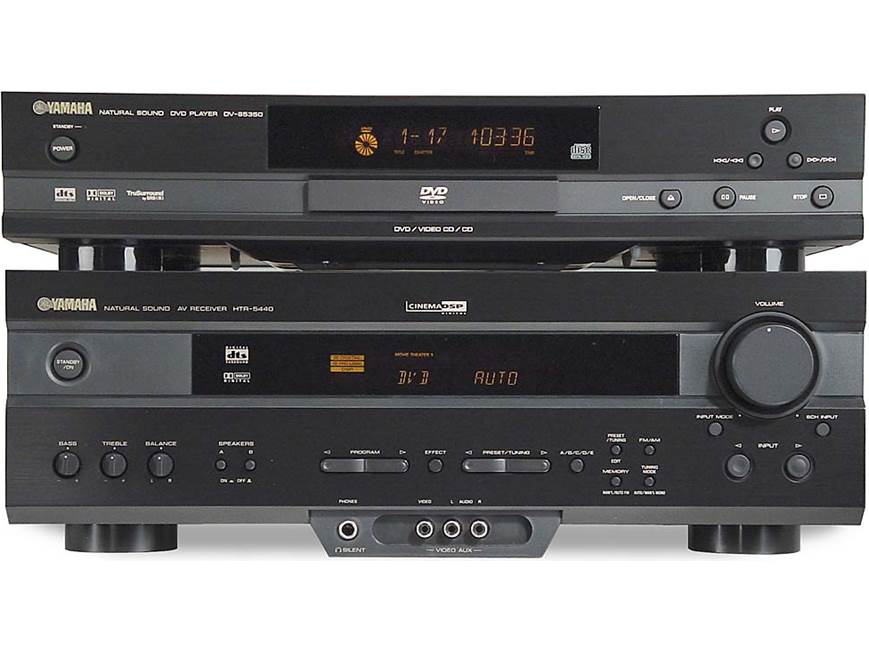 Yamaha YHT-24 DVD home theater system at Crutchfield