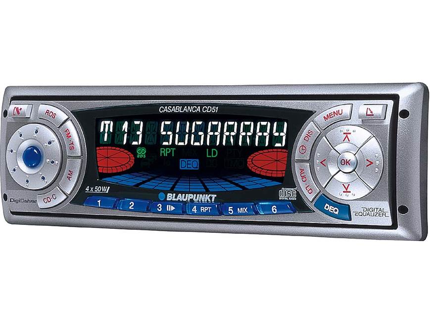 Blaupunkt Casablanca CD51 CD Receiver with CD Changer Controls at