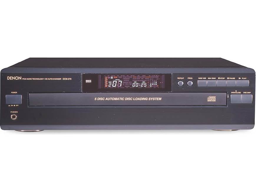 Denon DCM-270 5-CD changer at Crutchfield