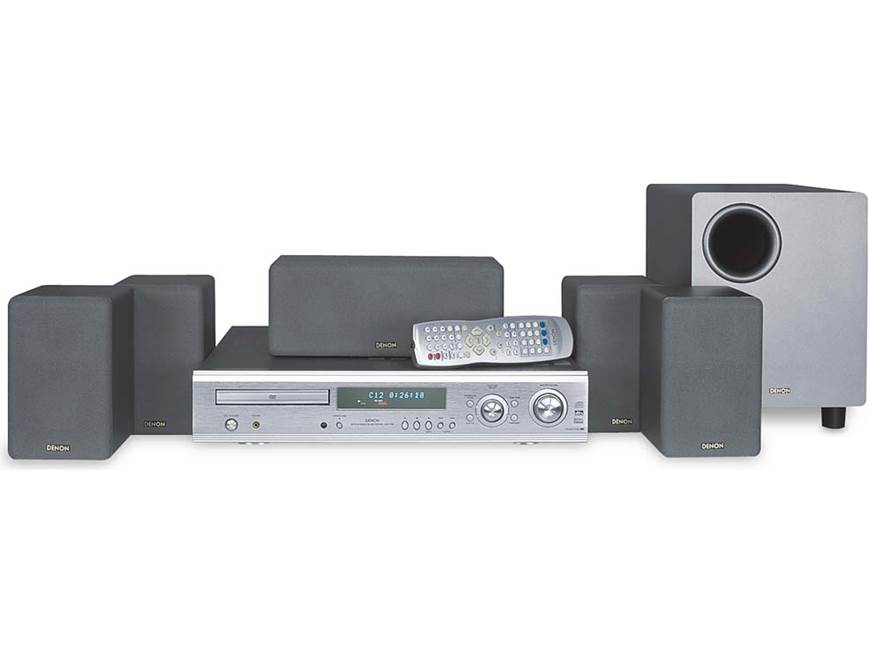 Denon DHT-700DV DVD home theater system at Crutchfield