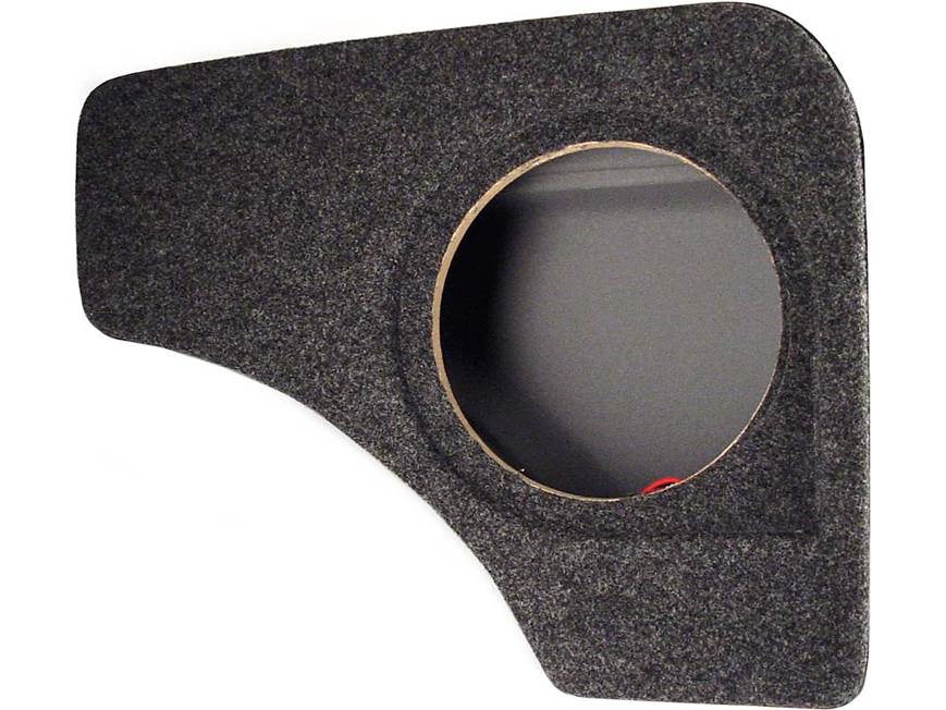 Q-Customs Factory-fit Subwoofer Enclosures (1993-98 Black) 1993