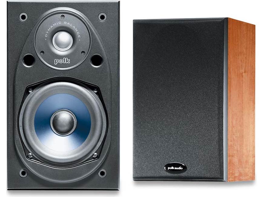 Polk RT25i (Cherry) Bookshelf speakers at Crutchfield