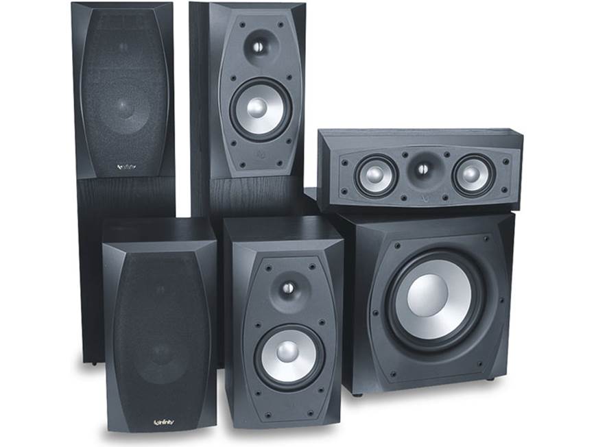 Infinity Entra Home theater speaker system at Crutchfield