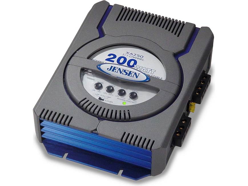 Jensen XA250 50W x 2 Car Amplifier at Crutchfield