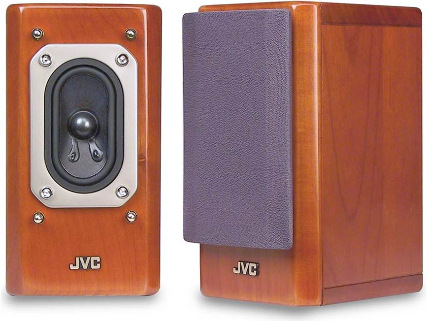 JVC FS-8000 Desktop CD system with powered subwoofer at Crutchfield