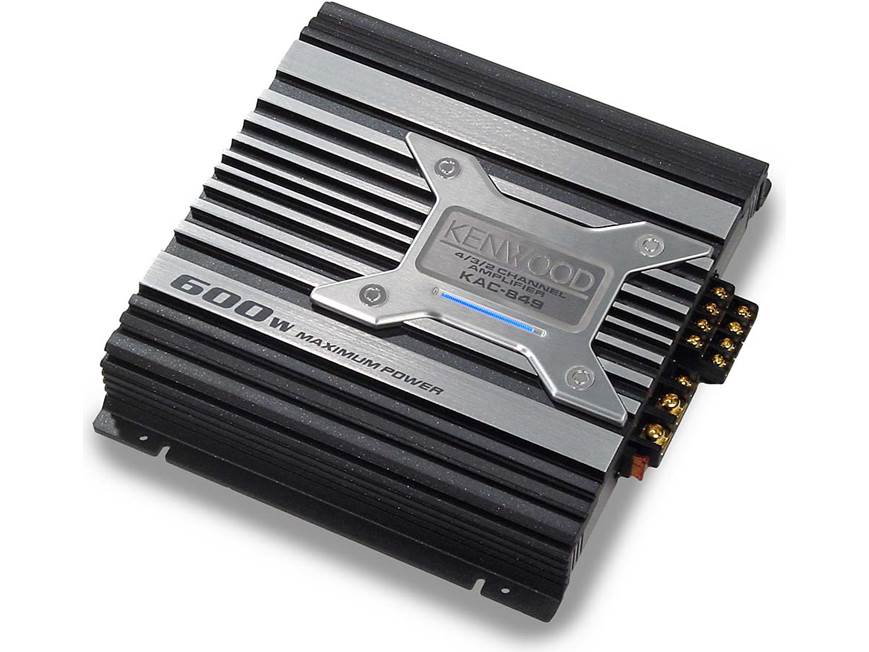 アンプkenwood kac-849 Kenwood KAC-849 50W x 4 Car Amplifier at Crutchfield