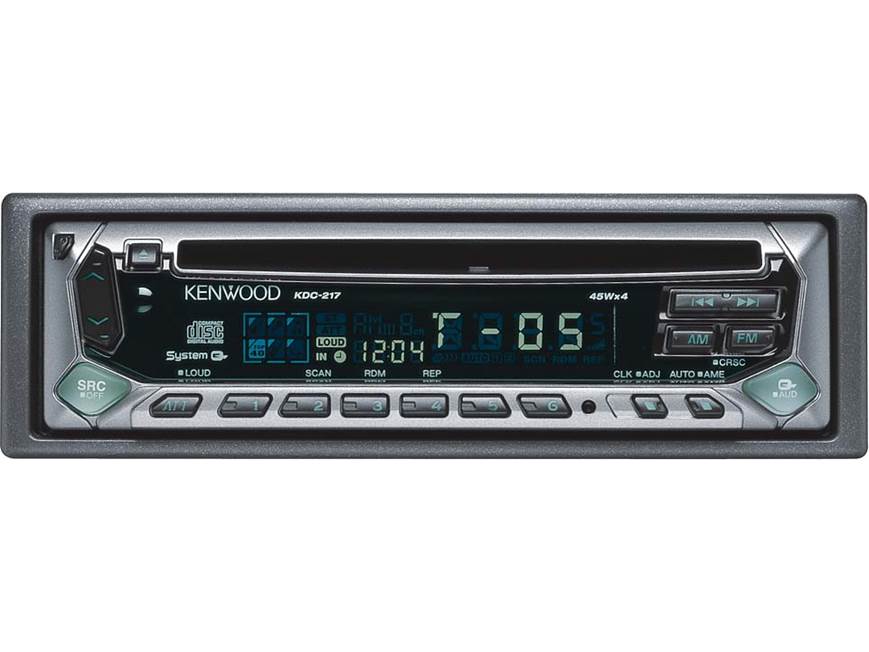Kenwood KDC-217 CD Receiver at Crutchfield