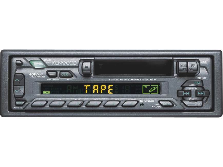 Kenwood KRC-235 Cassette receiver at Crutchfield