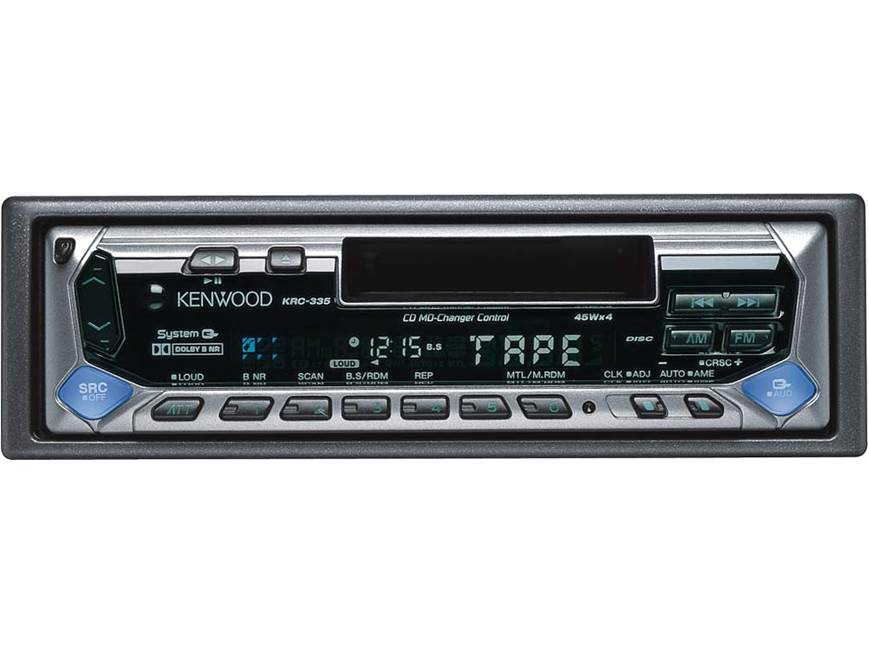 Kenwood KRC-335 Cassette receiver at Crutchfield