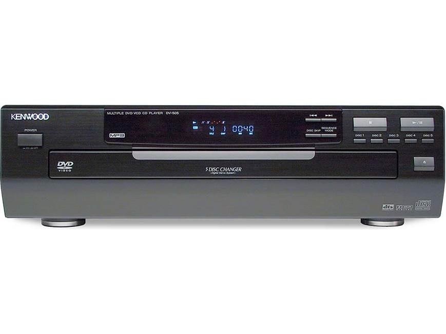 Kenwood DV-505 5-disc DVD/CD changer at Crutchfield