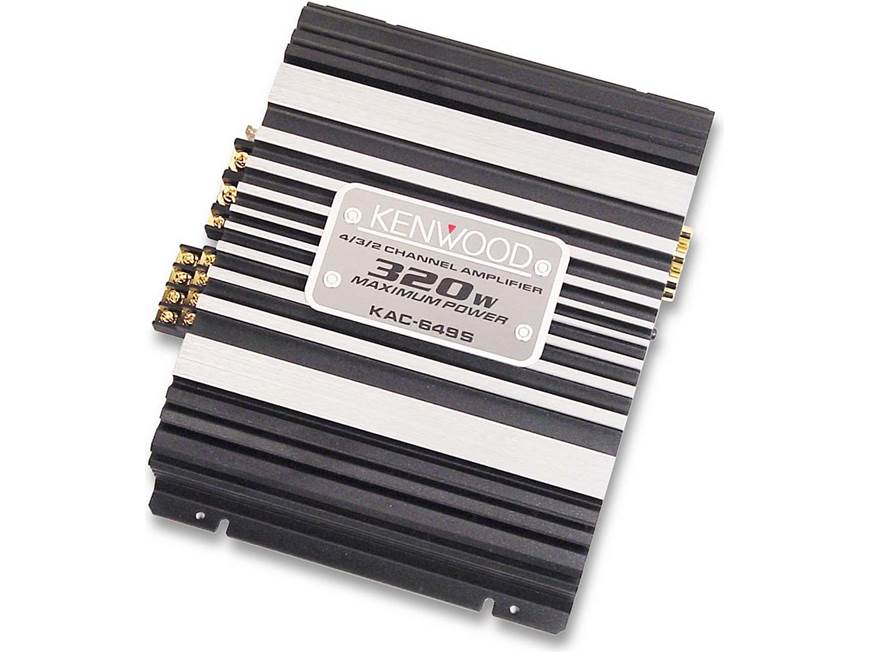 Kenwood KAC-649S 30W x 4 Car Amplifier at Crutchfield