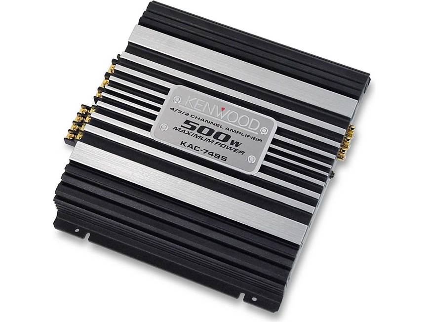 Kenwood KAC-749S 40W x 4 Car Amplifier at Crutchfield