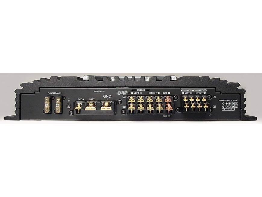 ケンウッド　KAC-959 5チャンネル　パワーアンプ Kenwood KAC-959 40W x 4 + 120 x 1 Car Amplifier at Crutchfield