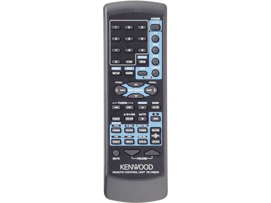 Kenwood VR-506 A/V receiver with Dolby Digital and DTS at Crutchfield