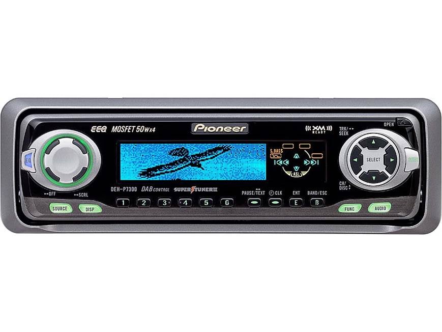 Pioneer DEH-P7300 CD Receiver with CD Changer Controls at Crutchfield