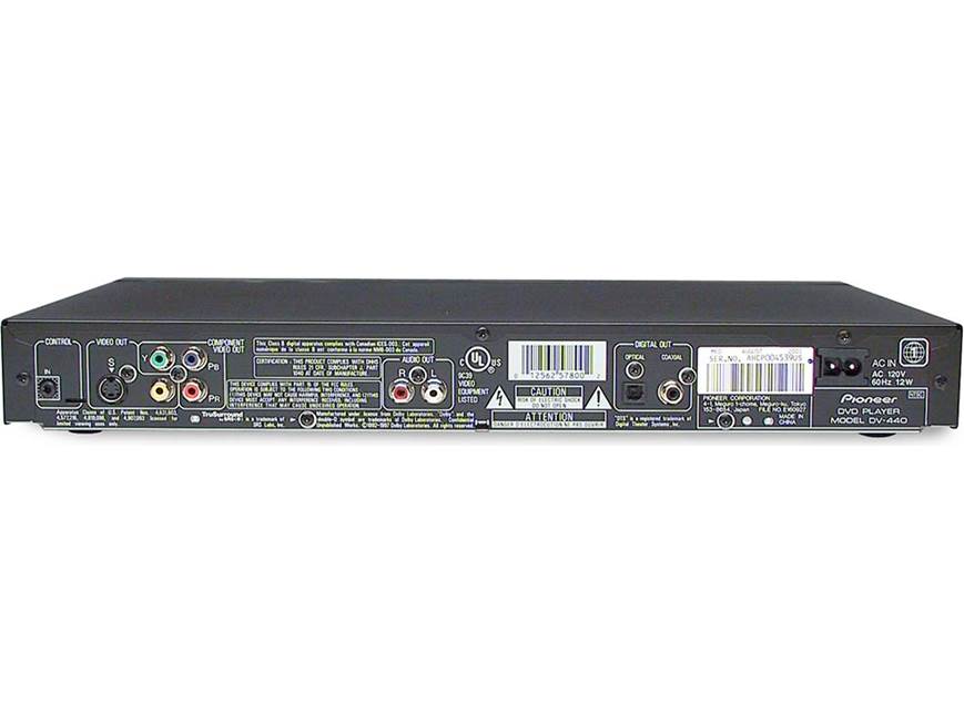 Pioneer DV-440 DVD/CD player at Crutchfield