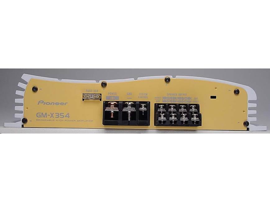 Pioneer GM-X354 35W X 4 Car Amplifier at Crutchfield