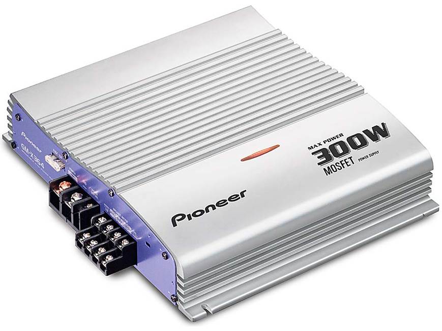 Pioneer GM-X364 35W x 4 Car Amp at Crutchfield