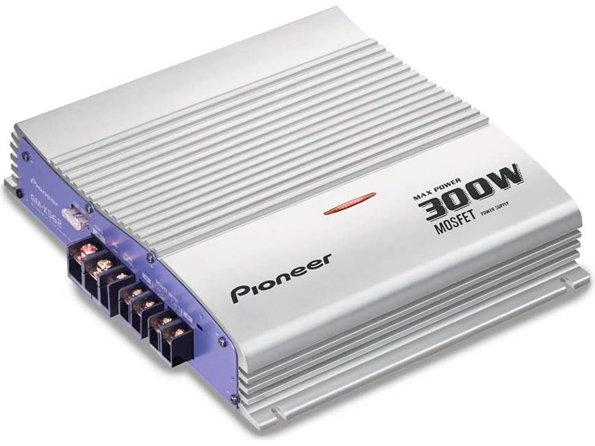 Pioneer GM-X562 65W x 2 Car Amp at Crutchfield