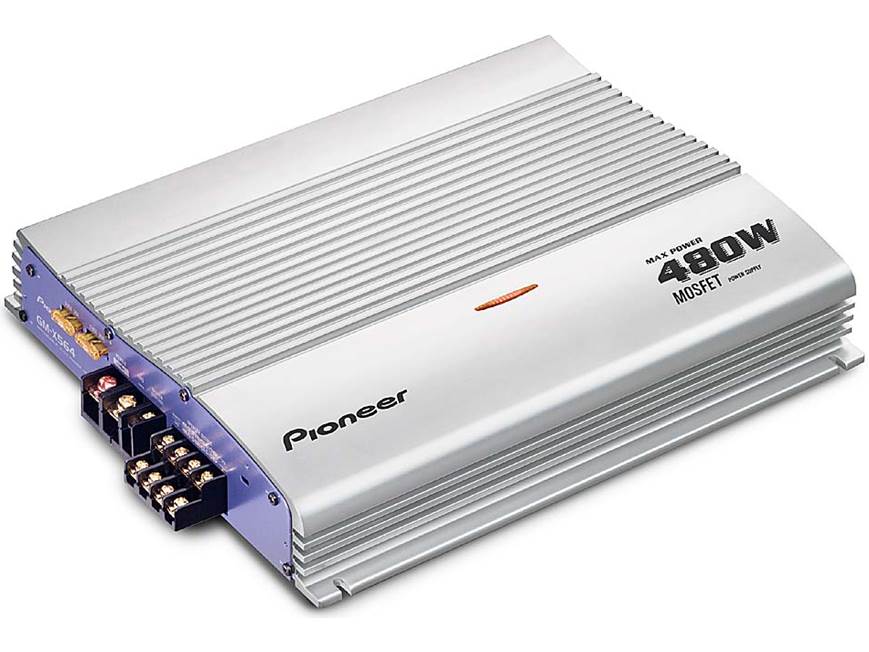 Pioneer GM-4D カーオーデオ、イコライザー、アンプ 100W×4・ブリッジャブルパワーアンプ GM-D2400 ｜パイオニア公式