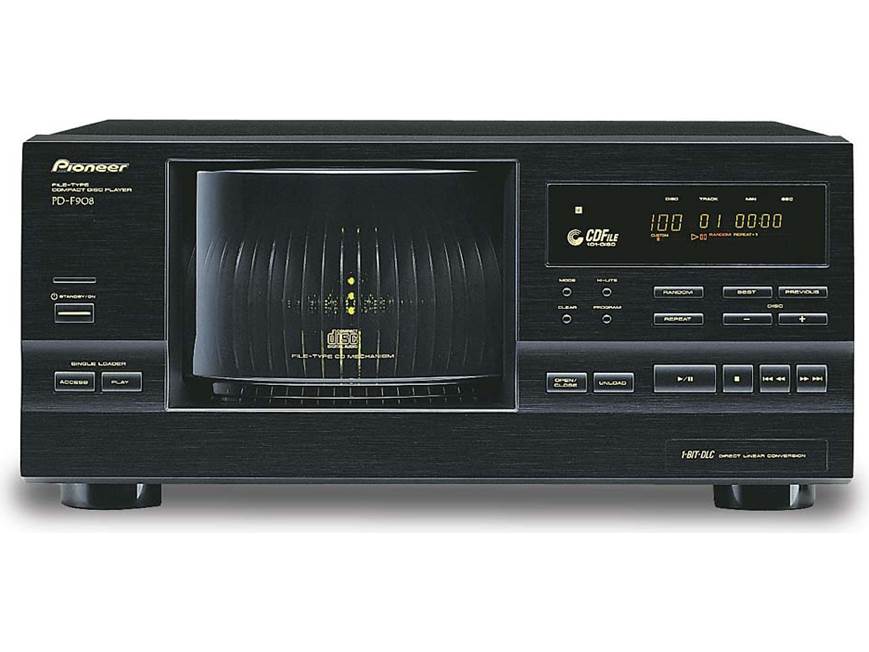 Pioneer PD-F908 100+1 CD changer at Crutchfield