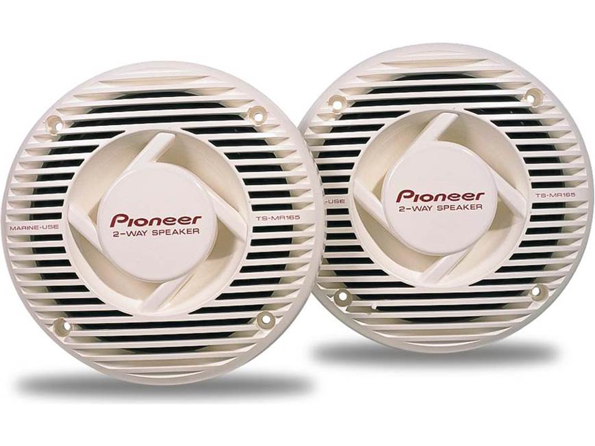 Pioneer TS-MR165 Nautica Speakers Great-sounding, rugged marine