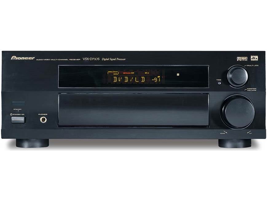 Pioneer VSX-D710S A/V receiver with Dolby Digital and DTS at