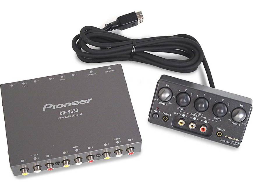 ☆Pioneer XV-DV33 DVD/CD/アンプ 電源スイッチ取れ動作良好 Pioneer