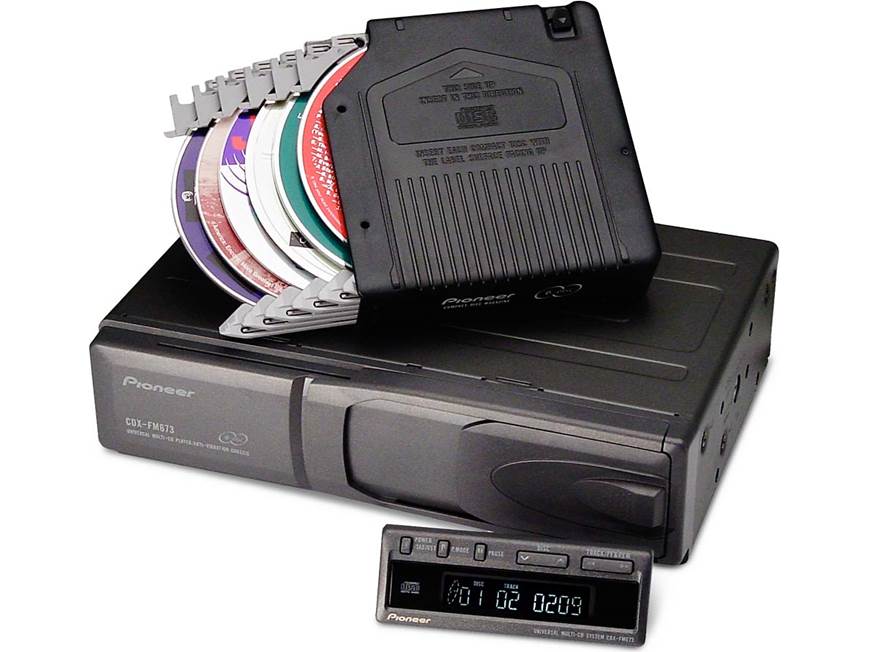 Pioneer CDX-FM673 6-disc Add-on CD Changer at Crutchfield