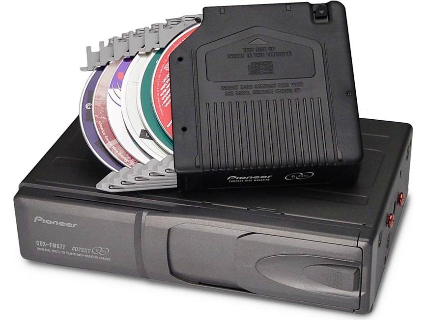Pioneer CDX-FM677 6-disc Add-on CD Changer at Crutchfield