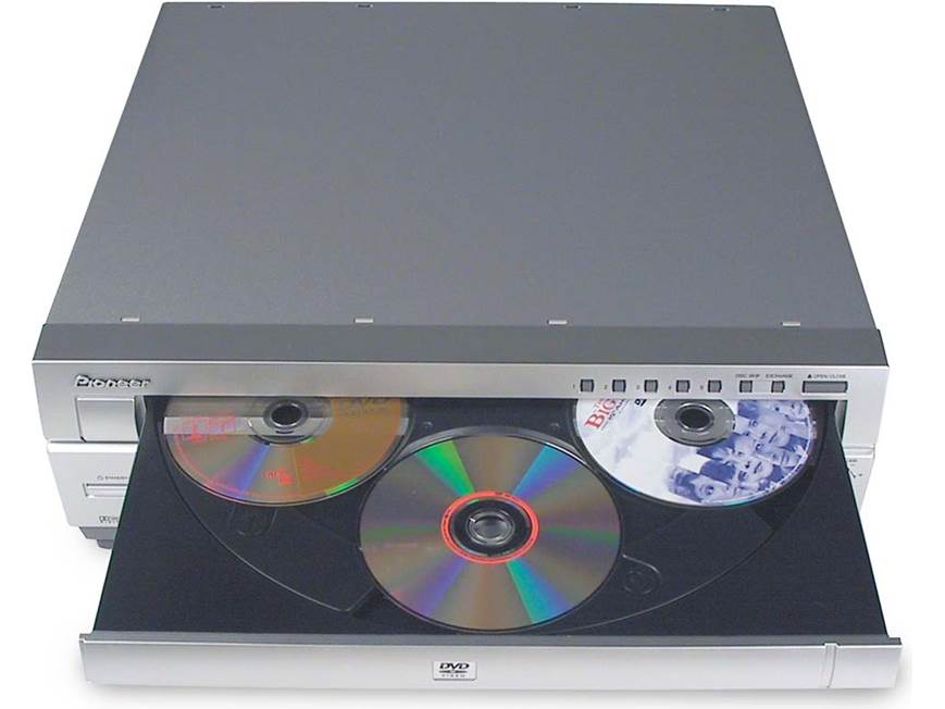 Pioneer HTD-510DV 5-disc DVD home theater system at Crutchfield